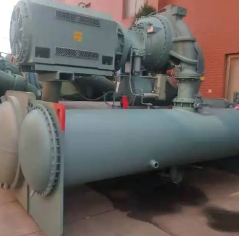 高價回收二手冷熱溫水機組、風冷螺桿、活塞機組、冷凍機組